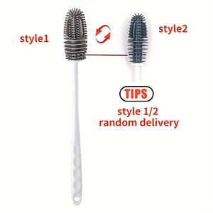 1pc Long Handle Kitchen Brush for Cleaning Cups and Tableware – Easy to Use and Effective Cleaning Tool