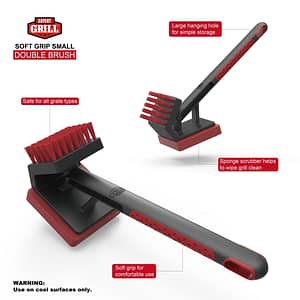 Expert Grill Small PP Cleaning Cold Grill Brush and Scrub Pad, 10.6″