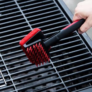 Expert Grill Small PP Cleaning Cold Grill Brush and Scrub Pad, 10.6″