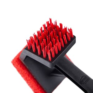 Expert Grill Small PP Cleaning Cold Grill Brush and Scrub Pad, 10.6″